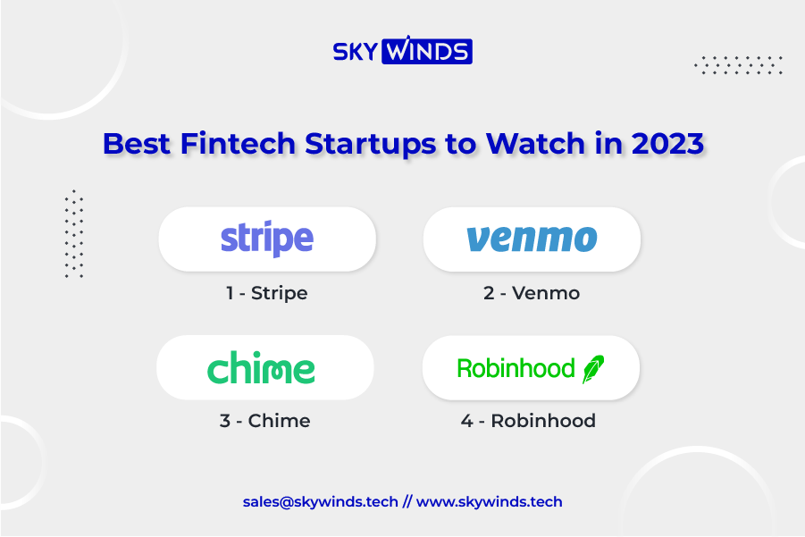Best Fintech Startups to Watch in 2023 Best Fintech Startups to Watch in 2023