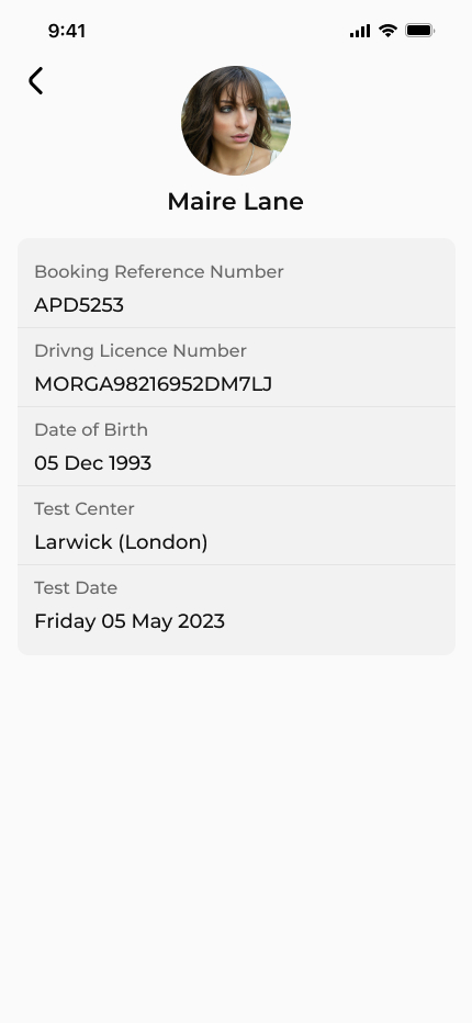 DTD Swap App - Profile